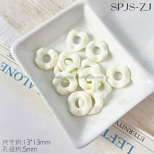 Paquete de Material para Manualidades con Cuentas Onduladas de Colores Pastel, Versátiles, Hechas a Mano, para Hacer Pulseras, Collares, Pendientes y Accesorios para el Cabello - Product Image 6