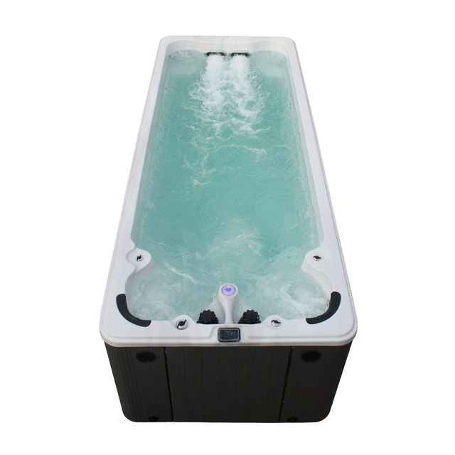 Endless Swim Spa Deluxe Outdoor Pool Spa With Hydrotherapy Jet Seats