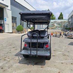 Voiturette de golf électrique 6 places tout-terrain avec vitesse de 30 km/h et autonomie de 30 km, contrôleur intelligent pour usage en station balnéaire - Product Image 6