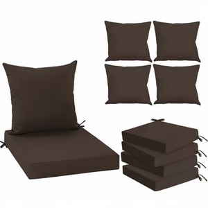 Coussins de canapé en tissu d'extérieur durables, personnalisés en gros avec logo OEM imprimé, pour hôtels et cafés, oreillers lombaires et coussins de siège pour usage hôtelier - Product Image 1