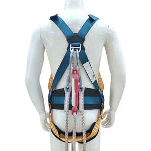 CE Sabuk Keselamatan Keselamatan Keselamatan Seluruh Tubuh, Sabuk Pengaman Keamanan Keamanan Penyelamatan, Perlindungan Jatuh Kekuatan Tinggi - Product Image 3