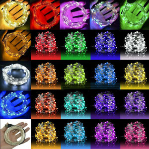 <strong>USB</strong> Powered 5V LED Silver Copper Wire String <strong>Lights</strong> 5M 50 LEDs Garland for Home Christmas Wedding Party Decoration <strong>Fairy</strong> <strong>Light</strong> - Product Image 5