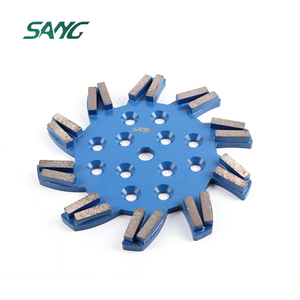 Disque de découpe diamanté SANG pour outils à béton, 10 pouces, résistant à l'usure, à liaison métallique, pour le polissage du béton - Product Image 2