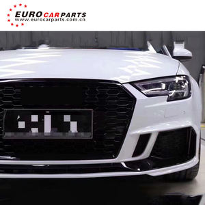 Accessoires de <span class=keywords><strong>voiture</strong></span> année 2013-2017 AD A3 Old To New Car Kit de carrosserie pare-chocs avant grilles phares arrière jupes latérales spoiler arrière - Product Image 5