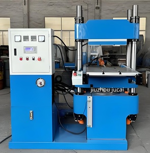 เครื่องอัดขึ้นรูปยางแบบแผ่นเรียบ พร้อมหน้าจอสัมผัส PLC สำหรับซิลิโคนโอริง ซีลยานยนต์ และการขึ้นรูปด้วยแรงอัดที่แม่นยำ - Product Image 2