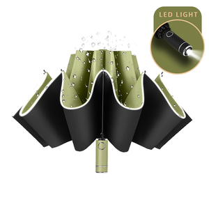<span class=keywords><strong>Parapluie</strong></span> coupe-vent Led personnalisé, Extra-Large, 60 pièces, réfléchit la sécurité, transparent, OEM - Product Image 2