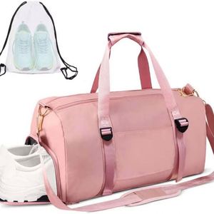 Colorful Fashion Waterproof <b>Gym</b> Duffel Bag Dry Wet Separation Sports Yoga <b>Tote</b> with Shoes Compartment Durable Training Organizer - Product Image 3