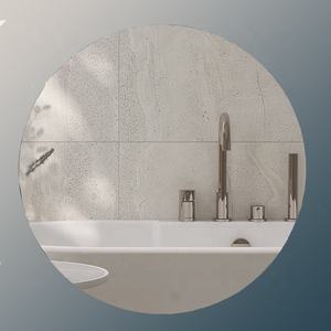 Espejo de baño moderno de bajo consumo montado en la pared con energía Solar LED retroiluminado infrarrojo protección contra sobrecalentamiento vidrio esencial grafeno - Product Image 1