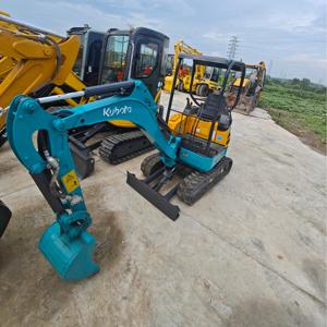 รถขุดขนาดเล็กจากญี่ปุ่น มาตรฐาน CE EPA สำหรับงานเกษตร จัดส่งรวดเร็ว เครื่องยนต์ Kubota รถขุดตีนตะขาบขนาดเล็ก 1 ตัน 1.2 ตัน 1.5 ตัน 1.8 ตัน 2 ตัน - Product Image 3