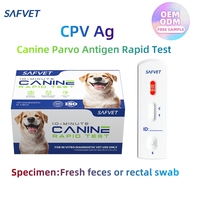 Kit de diagnostic vétérinaire pour le parvovirus canin CPV Ag, test antigénique rapide haute précision, kit de test vétérinaire pour chien et animal de compagnie