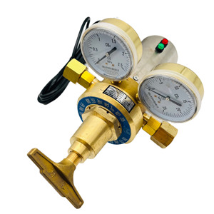 Regulador de <span class=keywords><strong>CO2</strong></span> a precio de fábrica con regulador anticongelante calentado con calibre doble, para bebidas y soldadura - Product Image 5