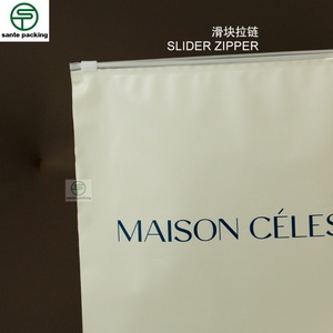 Bolsa con Cierre Deslizante Personalizada al por Mayor, Embalaje Simple, Bolsa Impermeable con Cierre para Pantalones y Ropa, Acabado Mate CPE - Product Image 5