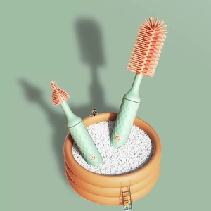 Rechargeable Cordless Baby Bottle Nipple <strong>Brush</strong> <strong>Electric</strong> Silicone Straw Cleaner - Product Image 5