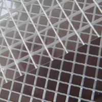 Tissu en maille acrylique transparente imperméable, résistant aux déchirures, antistatique, 1000D, tissu épais pour sacs de jardinage et serres