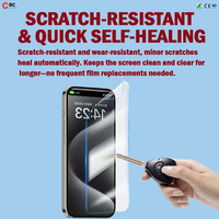 Nouveauté, film protecteur d'écran en hydrogel transparent EPU anti-rayures de qualité 5A, film nano HD transparent pour téléphone portable