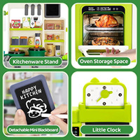 Jouets de cuisine, maison de jeu, simulation d'ustensiles de cuisine, cuisine, cuisine, faire semblant d'être des jouets