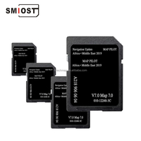 بطاقة ذاكرة SD لتحديث خرائط وبرامج نظام تحديد المواقع العالمي (GPS) من SMIOST لسيارات مرسيدس A218 V7 Africa E Class CLS