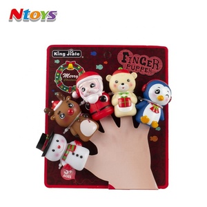 Giocattolo Natalizio per Bambini Marionetta da Dito con Babbo Natale/<span class=keywords><strong>Pupazzo</strong></span> <span class=keywords><strong>di</strong></span> <span class=keywords><strong>Neve</strong></span> Marionetas De Dedos Juguetes De Navidad - Product Image 6