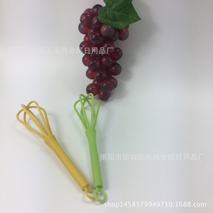 Mini Plastic Egg Beater Dough Mixer Kitchen Baking <b>Tool</b> Small Gift Wholesale Jieyang Origin Hand Wash Only - Product Image 1
