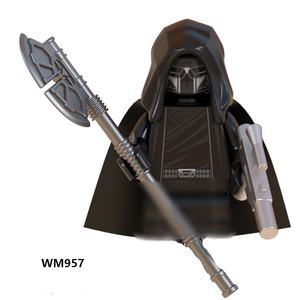 Figura de Acción Soldado <span class=keywords><strong>Clon</strong></span> 501 de Star Wars en Oferta, Minifiguras de la Guerra de las Galaxias, Bloques de Construcción de Juguetes WM6089 - Product Image 4