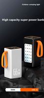 Nuevo producto Cargador de enchufe de alimentación Bancos de batería Mini Powerbank 50000Mah Banco portátil Enchufe Carga de acoplamiento Deslumbrante