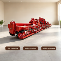 Cultivador Rotatorio 1JS-280, Implemento de Estructura Resistente para Campos de Arroz, Ideal para Granjas de Arroz