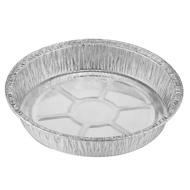 6-Inch round Aluminum Foil Containers Disposable Bread Tray
