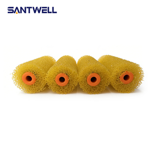 Santwell 4/8/9 Inch Oil-Resistant Sponge <b>Paint</b> Roller Large/Medium/Small Texture Roller for Elastic Coatings - Product Image 5