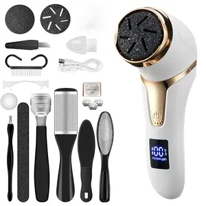 Herramientas de belleza personal para el cuidado de los pies pedicura Callosa Usb recargable impermeable removedor de callos Kit de amoladora eléctrica para pies Lima para pies