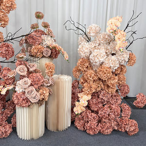 Arreglo Floral de Rosas Artificiales de Seda Realistas Color Caramelo Vintage para Decoración de Fondo de Boda, Regreso a Clases, Arco de Flores - Product Image 2