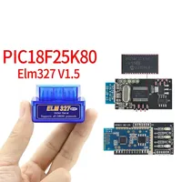 Mini ELM327 Bluetooth V1.5 con Doble Chip PIC18F25K80, Escáner OBD2 WIFI ELM 327 V1.5, Herramienta de Diagnóstico Universal para Android e iOS