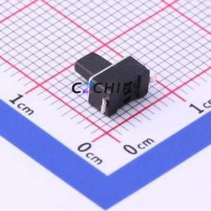 TS-1101S-C-D-B-B-A Tactile Switch SMD,6x3.5mm Switch Single Pole Single Throw Rectangle Button 2.6N Vertical Mount - Product Image 2