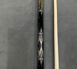 JFLOWERSJF20-26G Maple Wood Pool Cue 58 Inch 13mm Tip 1 2 Split Billiard Cue Stainless Steel Joint Smooth Grip for Pool Table - Product Image 4