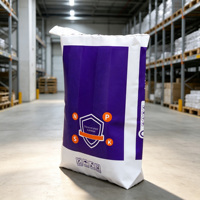 Sacs à valve en PE imprimés sur mesure, 25-50 kg, haute stabilité à l'empilage, sacs d'emballage pour engrais agricoles