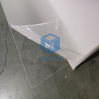 Panneau en polystyrène transparent PS, feuille de polystyrène transparente, épaisseur de 1 à 20 mm, découpe personnalisée disponible