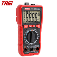 TASI TA801B 5999-Count 4-Digit Smart Digital Multimeter True RMS AC/DC 600V 10A (0.01%+1) Akurasi Tinggi Intrinsik Aman Tahan Debu
