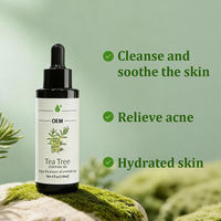 Minyak Esensial Tea Tree Australia OEM 60ml, Minyak Perawatan Jerawat, Membersihkan Kulit, Mengecilkan Pori-pori, Ekstrak Tumbuhan Alami