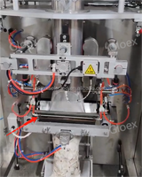 Machine d'emballage verticale automatique Gloex VFFS avec peseuse multi-têtes servo pour noix, snacks, chips et granulés, certifiée CE