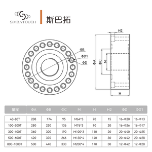 소형 장력 압축 센서 0-50N 소형 고온 인장 압력 센서 -20~150 ℃   힘 변환기 - Product Image 4