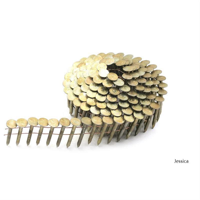 Америка маркетинга 1-1/4 "x0.120" оцинкованное 15 проволока сварки катушки 7200 шт. большие накладные bostitch катушки кровельные гвозди