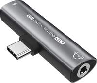 Adaptador OTG USB-C 2 en 1, Convertidor de Audio y Carga TRRS Hembra de 3.5mm, Aleación de Aluminio, Nuevo, para Teléfonos Móviles y Tabletas