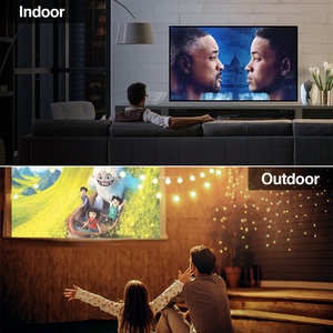 1750 ANSI Lumens 4K/1080P Smart Android <b>Projector</b> 4k WiFi 2GB RAM Stereo Speakers Portable <b>LED</b> - Product Image 5