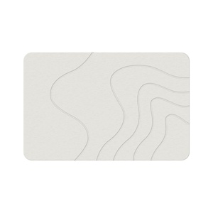 Fengpu Home Diatom-Schlamm Luxuriöse <span class=keywords><strong>Dofu</strong></span> Coast Badezimmermatte Wasserabsorbierend Schnelltrocknend Sicher Asbestfrei Rutschfeste Bodenmatte - Product Image 5