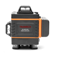 4D vert auto-nivelant 360 degrés Horizontal Vertical 16 lignes niveau laser 4D niveau laser