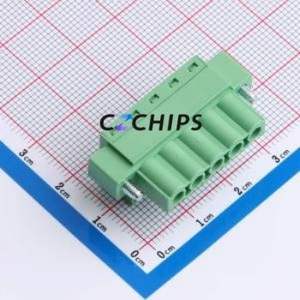 DB2EKM-5.0-5P-GN-S Plug-in Terminal Block P=5mm Connector Male Plug Screw Fixing 1x5P 5mm - Product Image 2