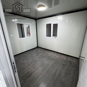 Maison conteneur extensible préfabriquée personnalisée 20 '40 'Maison pliante extérieure préfabriquée de deux chambres à coucher Construction <span class=keywords><strong>Immobilier</strong></span> - Product Image 2