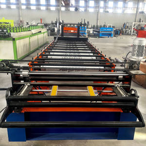 המחיר הטוב ביותר רולר מתכת תריס עד דלת ביצוע מכונת חיתוך דלת מסגרת פלדה עם מכונת חיתוך אוטומטי - Product Image 5