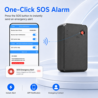 Traceur GPS Magnétique 10000mAh 2G WiFi GLONASS, Autonomie 40/60 Jours, Géolocalisation, Alarme SOS, Dispositif Sans Fil pour Véhicules et Actifs, Compatible PC
