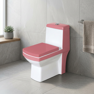 Golden Blue Color Toilet Brown Ceramic Sanitary Ware Floor Mounted Siphonic Flush One Piece Closet - Product Image 3