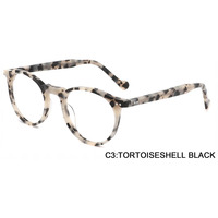 Cadre léger en acétate Lunettes optiques à la mode Durable confortable pour hommes femmes